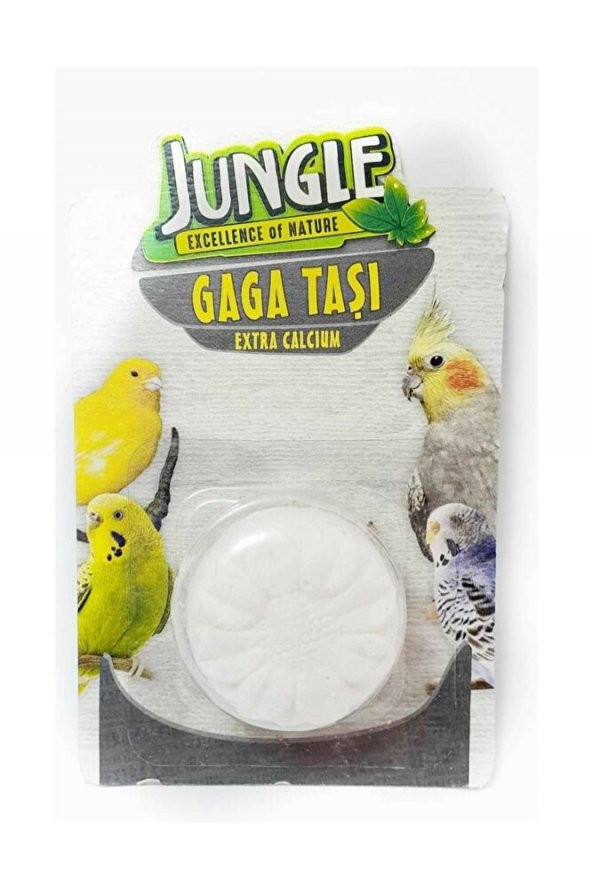Jungle Kuşlar için Gaga Taşı Yuvarlak