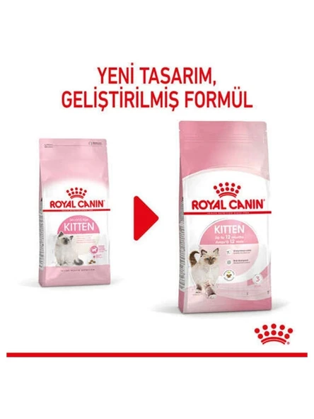 Royal Canin Kıtten yavru Kediler Için Kuru Kedi Maması 4 kg - Resim 3