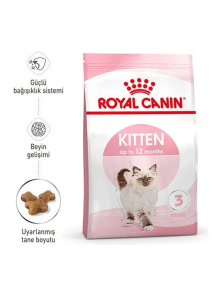 Royal Canin Kıtten yavru Kediler Için Kuru Kedi Maması 4 kg ürün görseli