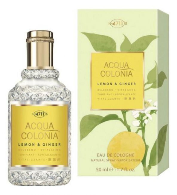 4711 Acqua Colonia Lemon & Ginger Unisex Parfüm EDC 50 ML