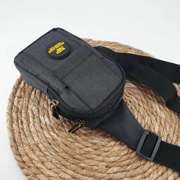 Küçük Boy Kapaklı Erkek Göğüs Çantası - Resim 2