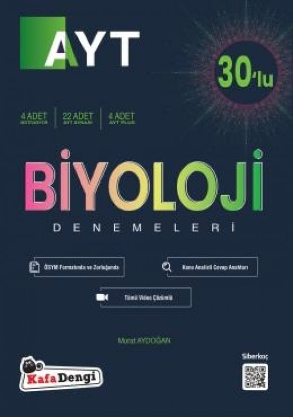 Kafadengi Ayt Kimya 30 Lı Branş Denemesi 2023 ürün görseli