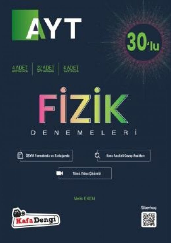 Kafadengi Ayt Fizik 30 Lı Branş Denemesi 2023 ürün görseli 1