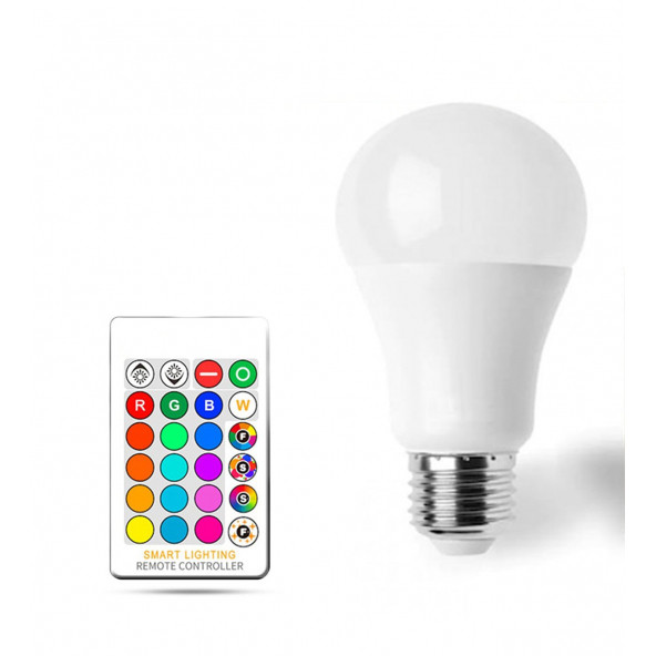 Kumandalı Rgb Led Ampul