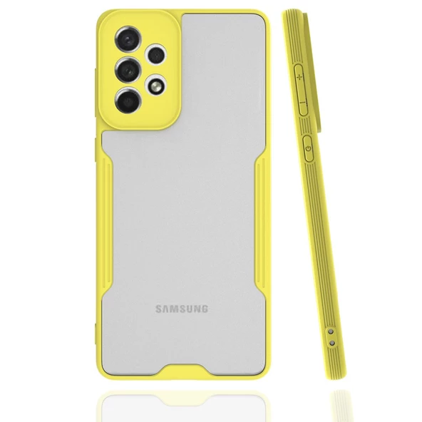 Samsung Galaxy A73 5G Kılıf Platin Matte Silikon Arka Kapak - 9