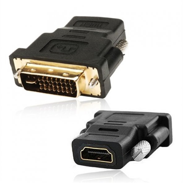 24+5 DVI Erkek to HDMI Dişi Çevirici Aparat ürün görseli 1