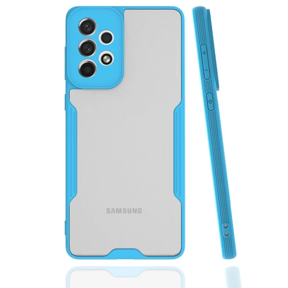 Samsung Galaxy A73 5G Kılıf Platin Matte Silikon Arka Kapak - 2