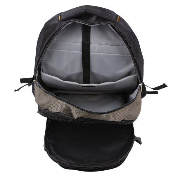 Bagacar IZDAG Siyah Bordo Seyahat Sırt Çantası 60 LT 17" Laptop Bölmeli - 7