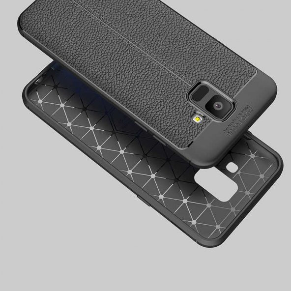 Galaxy A6 2018 Kılıf Zore Niss Silikon Kapak - 4