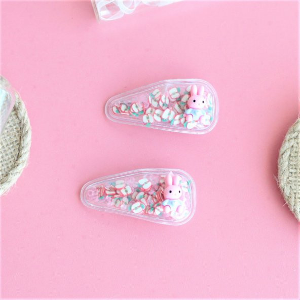 2'li Peluş Toka Sevimli Hayvanlar - 2