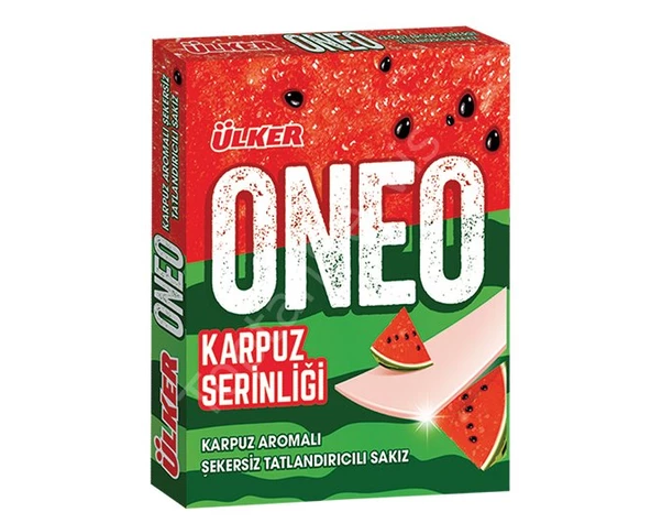 Ülker Oneo Box Karpuz Aromalı Sakız 20 Adet - 2