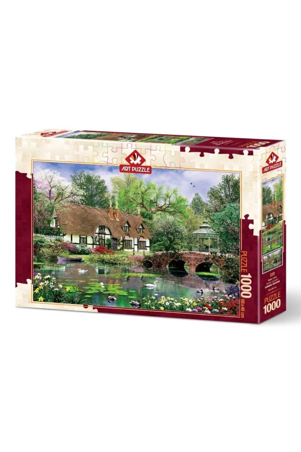 Art Puzzle Nilüfer Çiçekleri 1000 Parça Puzzle