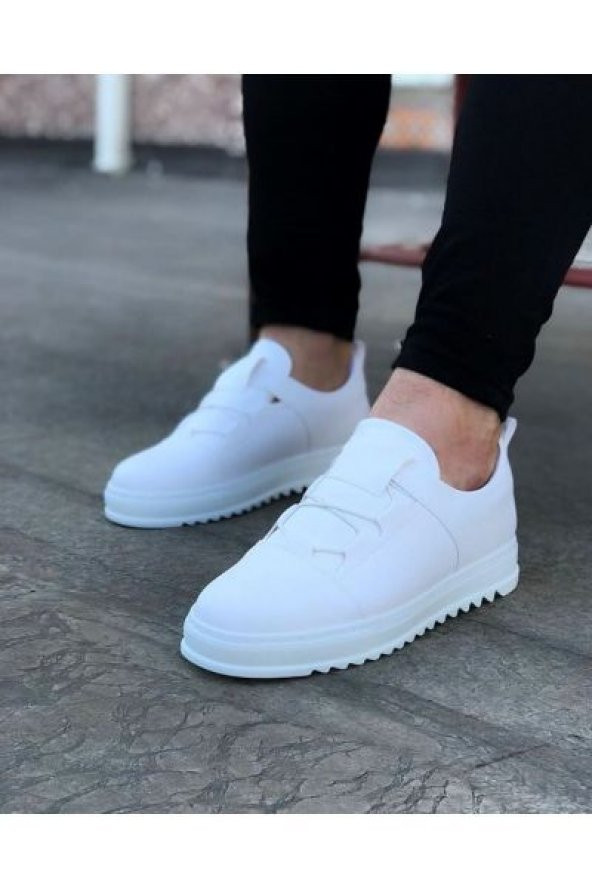 Wagoon WG036 Beyaz Erkek Casual Ayakkabı - 3