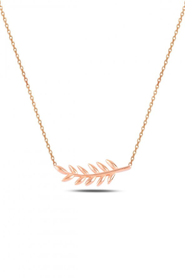 Gümüş rose yaprak üçlü set - Resim 2