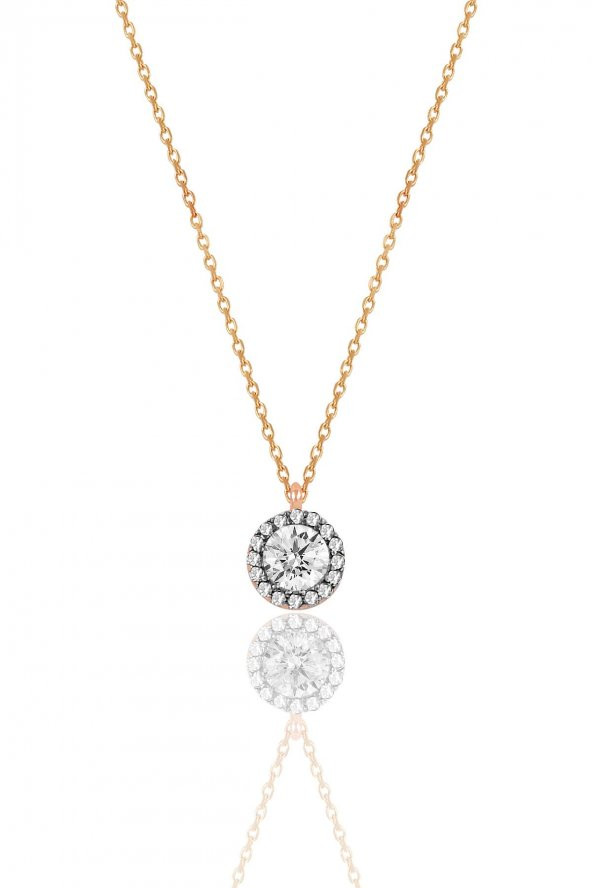 Gümüş rose elmas montörlü üçlü set - 2