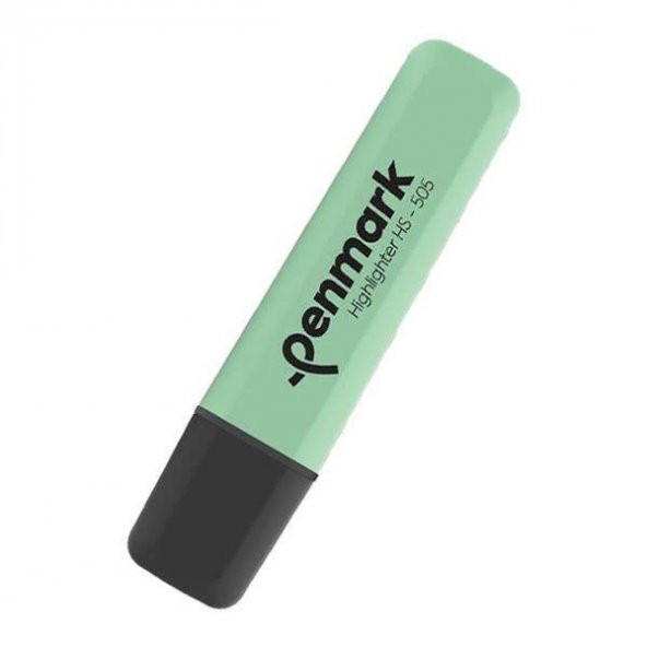 PENMARK FOSFORLU KALEM PASTEL MINT YESILI HS 505 1