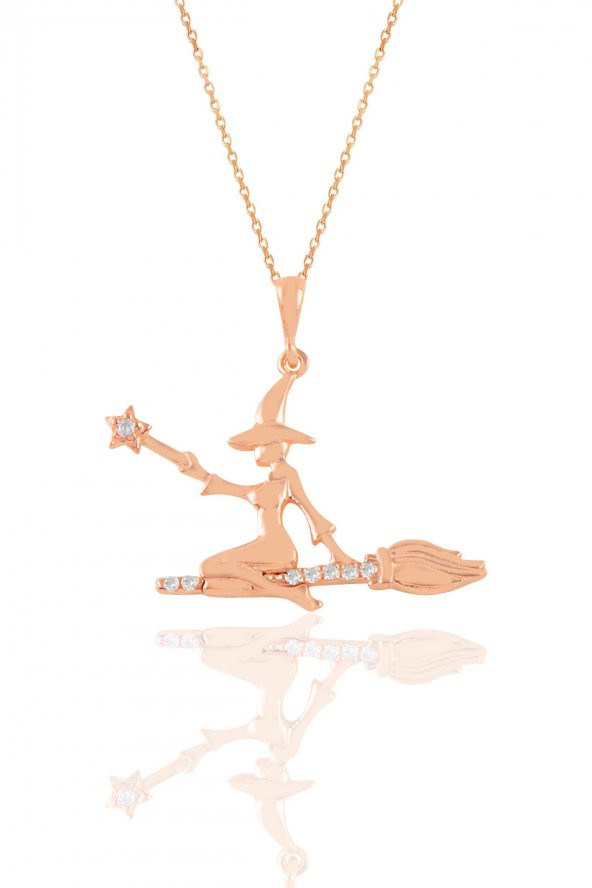 Gümüş rose zirkon taşlı eye kombin küpe - 2