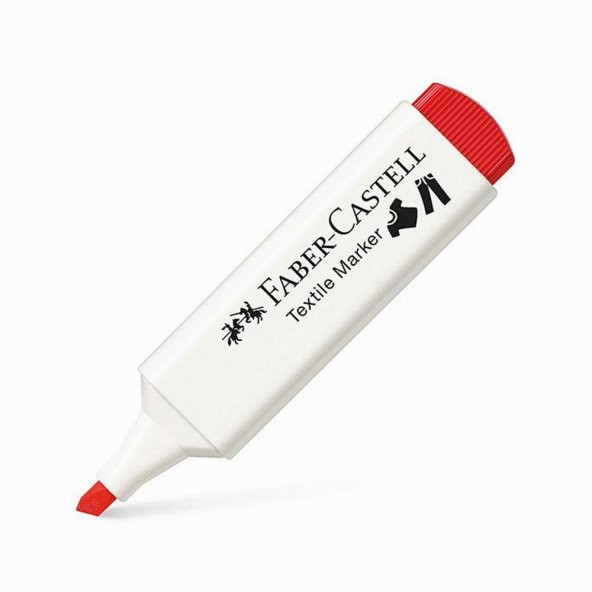 FABER TEKSTIL MARKORU KIRMIZI 1 LI ürün görseli