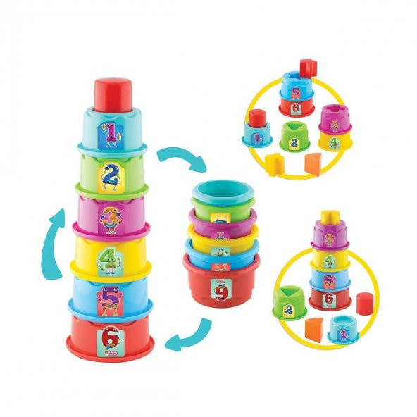 Fen Toys 03465 Dede, Silindir Kule Bultak - 2