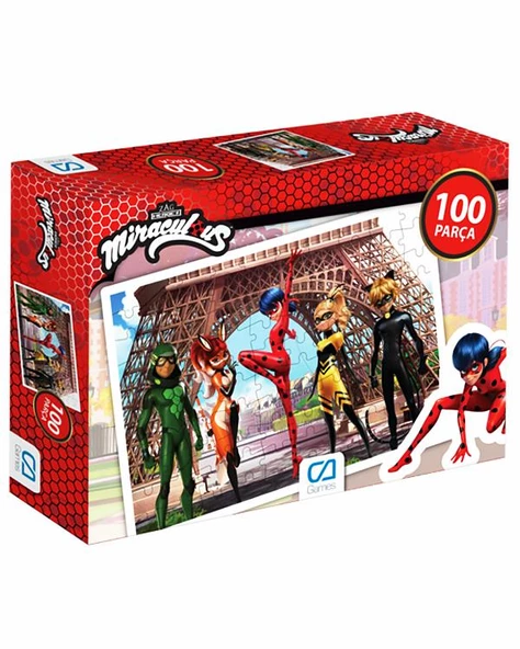 Miraculous 100 Parça Puzzle