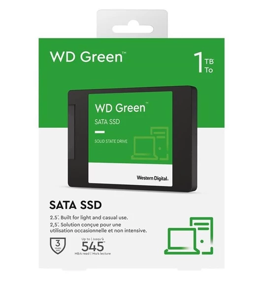 WD Green 1TB 2.5'' SATA SSD (545MB/s) - 3