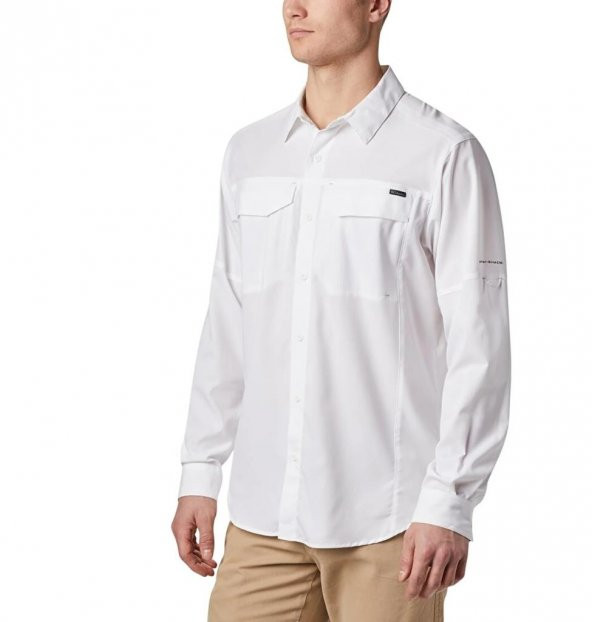 Columbia Silver Ridge Lite  Beyaz Uzun Kollu Erkek Gömlek AM1568-100