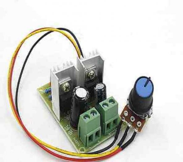 DC 12-36v 3A Pwm Motor Hız Kontrol Kartı Tek Yönlü - 2