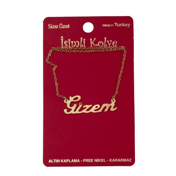 Gizem isimli kolye