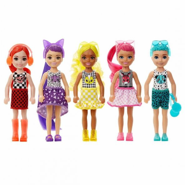 Barbie Color Reveal Sürpriz Chelsea Bebekler Serisi GWC60 - 2