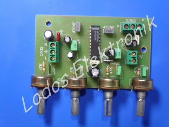 LM 1036 ENTEGRELİ TON KONTROL DEVRESİ ÜRÜN (DEMONTEDİR) LODOS