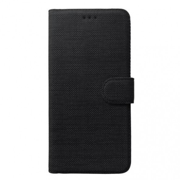 Samsung Galaxy A03s Kılıf FitCase Fabric Kapaklı Cüzdanlı - 4