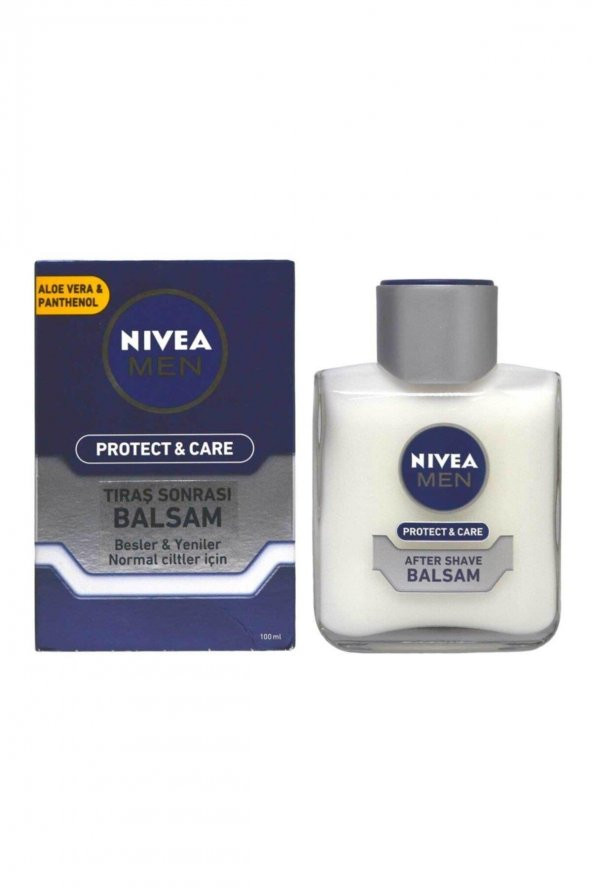 Nivea Protect & Care Tıraş Sonrası Balsam 100 Ml Normal Ciltler Için