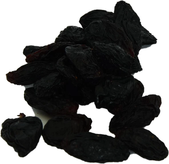 Doğal Kilis Karası Siyah Kuru Üzüm 100 GR Paket Kara Üzüm Kurusu - 2