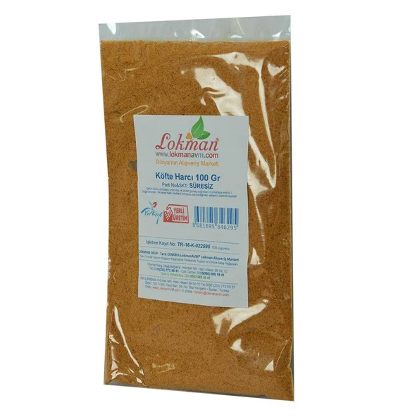 Doğal Köfte Harcı 16 Bitkili Baharat Karışımı 100Gr Paket - 4