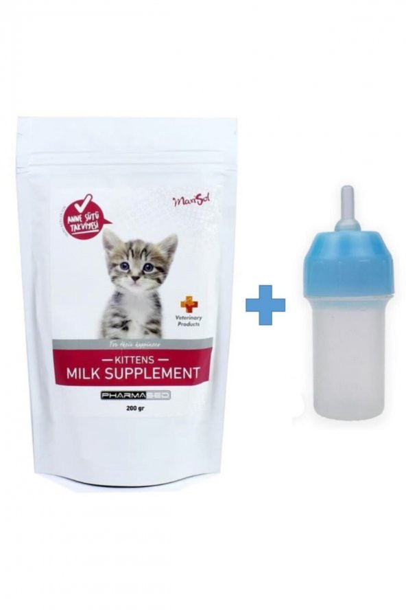 Yavru Kedi Süt Tozu + Biberon 40 ml Biberon