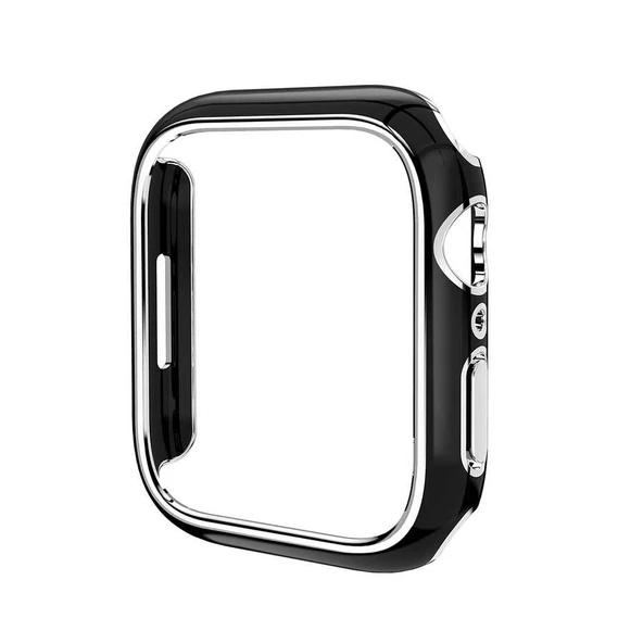 Apple Watch 44mm Uyumlu Gard 06 Renkli Saat Kasa Koruyucu