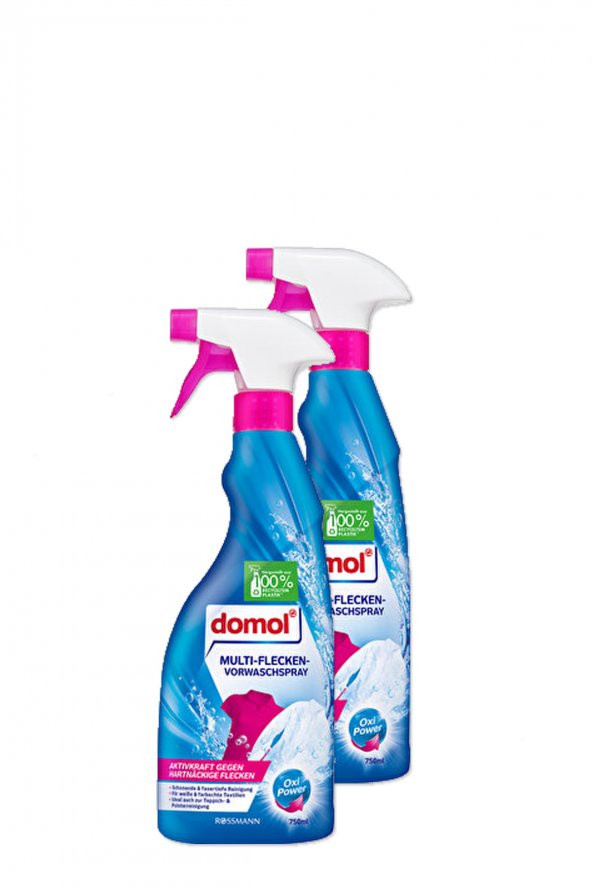 Leke Çıkarıcı Sprey Yıkama Öncesi Oxi Güç 750 ml (2 Adet)