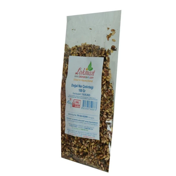 Doğal Öğütülmemiş Tane Nar Çekirdeği 100 GR Çekirdek Nar - Resim 2