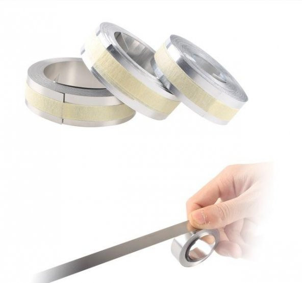 DYMO M11 Makineye Uyumlu Alüminyum - Yapışkanlı Şerit 35800 (12mmx 3.65mt) - 4