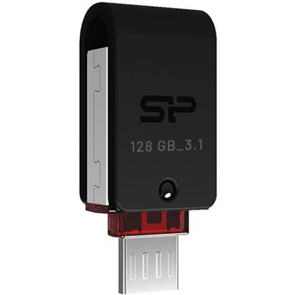 Silicon Power 128GB Dual Drive Otg 3.0 Micro-USB Bellek X31