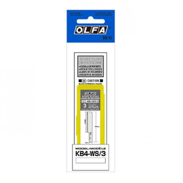 OLFA KB4-WS/3 Kretuar Yedeği (3 lü) - 2