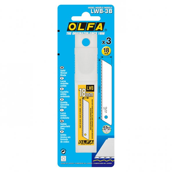 Olfa Lwb-3b Maket Bıçağı Yedeği 3lü Tüp - 5