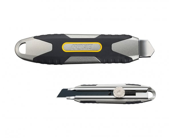 OLFA MXP-L Alüminyum Vida Kilitli Geniş Maket Bıçağı