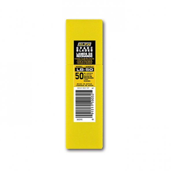 OLFA LB-50 Standart Geniş Maket Bıçağı Yedeği (50 li) - 2