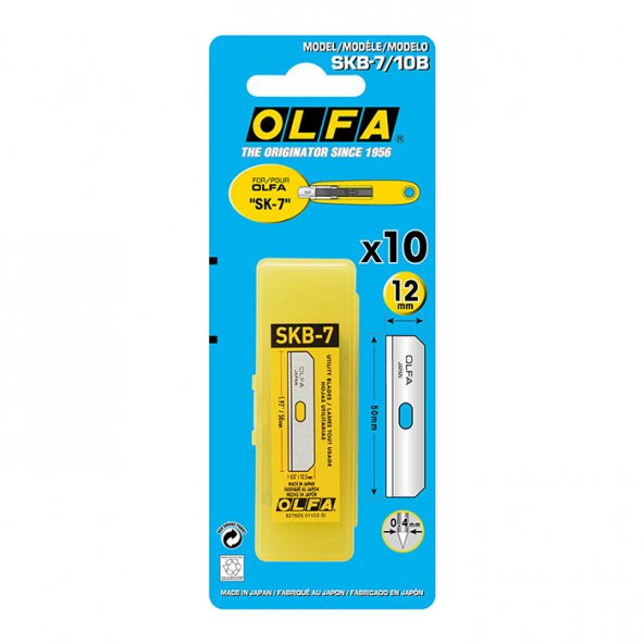 OLFA SKB-7/10B Çift Yönlü Emniyetli Maket Bıçağı Yedeği (10 lu) - 2