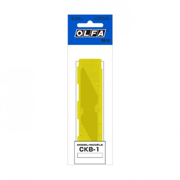 OLFA CKB-1 Çift Yönlü Maket Bıçağı Yedeği (2 li) - 2