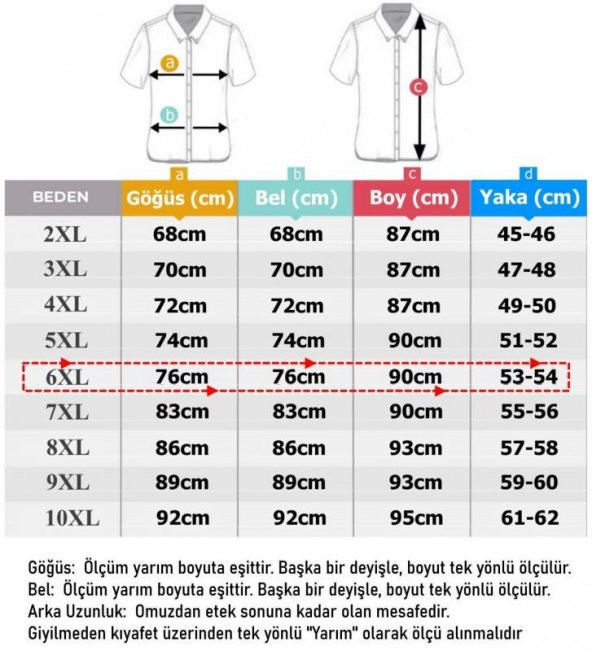 Büyük Beden Battal Boy Erkek Gömlek Pamuklu Kısa Kol - 4