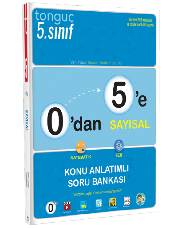 Tonguç 0dan 5e Sayısal Konu Anlatımlı Soru Bankası
