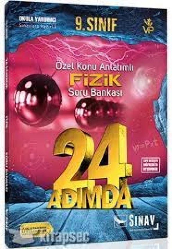 9. Sınıf Fizik 24 Adımda Özel Konu Anlatımlı Soru Bankası Sınav Dergisi Yayınları