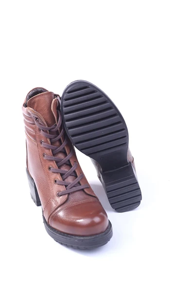 Voyager 7022 Hakiki Deri Taba Kadın Bot - Resim 5